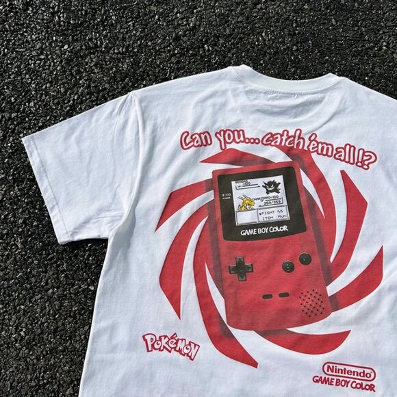 Vintage Pokemon Charizard Tee - Gameboy Graphic - Picture 4 of 5